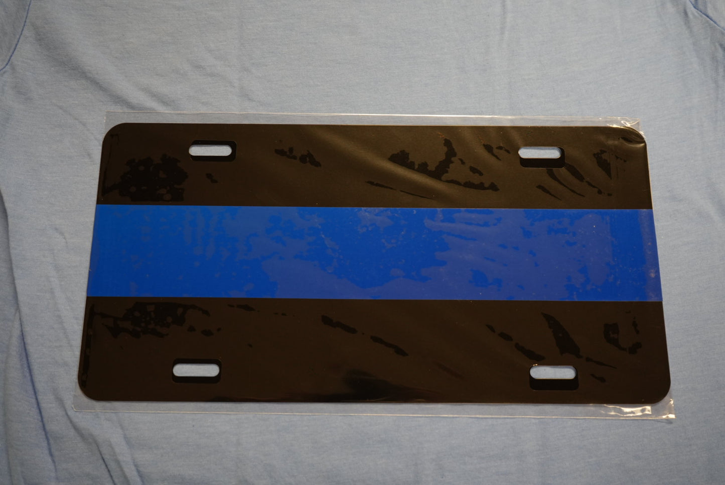 Thin Blue Line License Plate