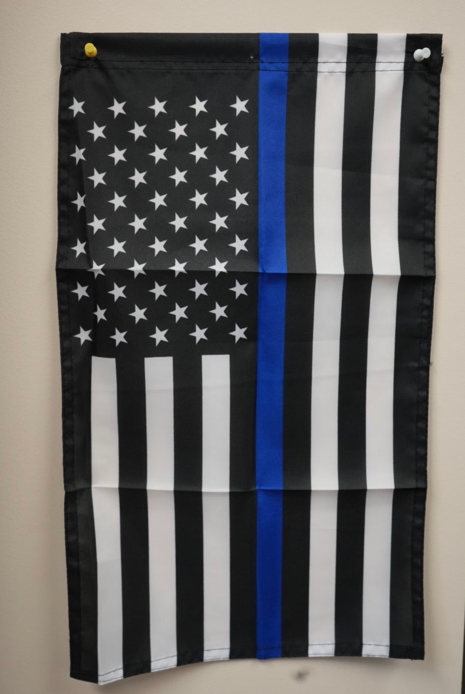 Thin Blue Line Garden Flag
