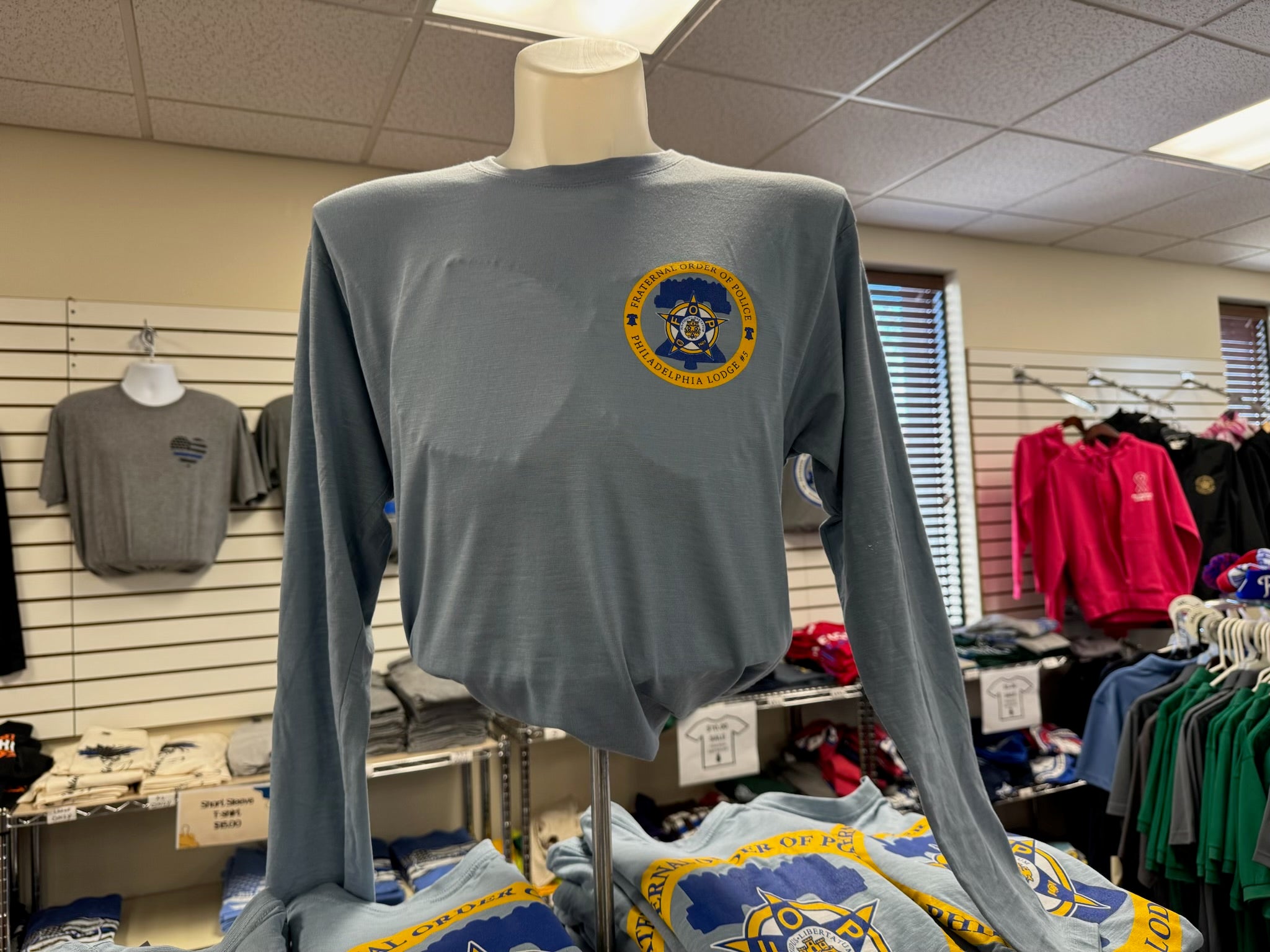 FOP Logo L/S TShirt FOP5 Cop Shop