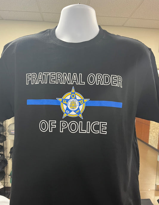 FOP OR PPD Thin Blue Line T-Shirt