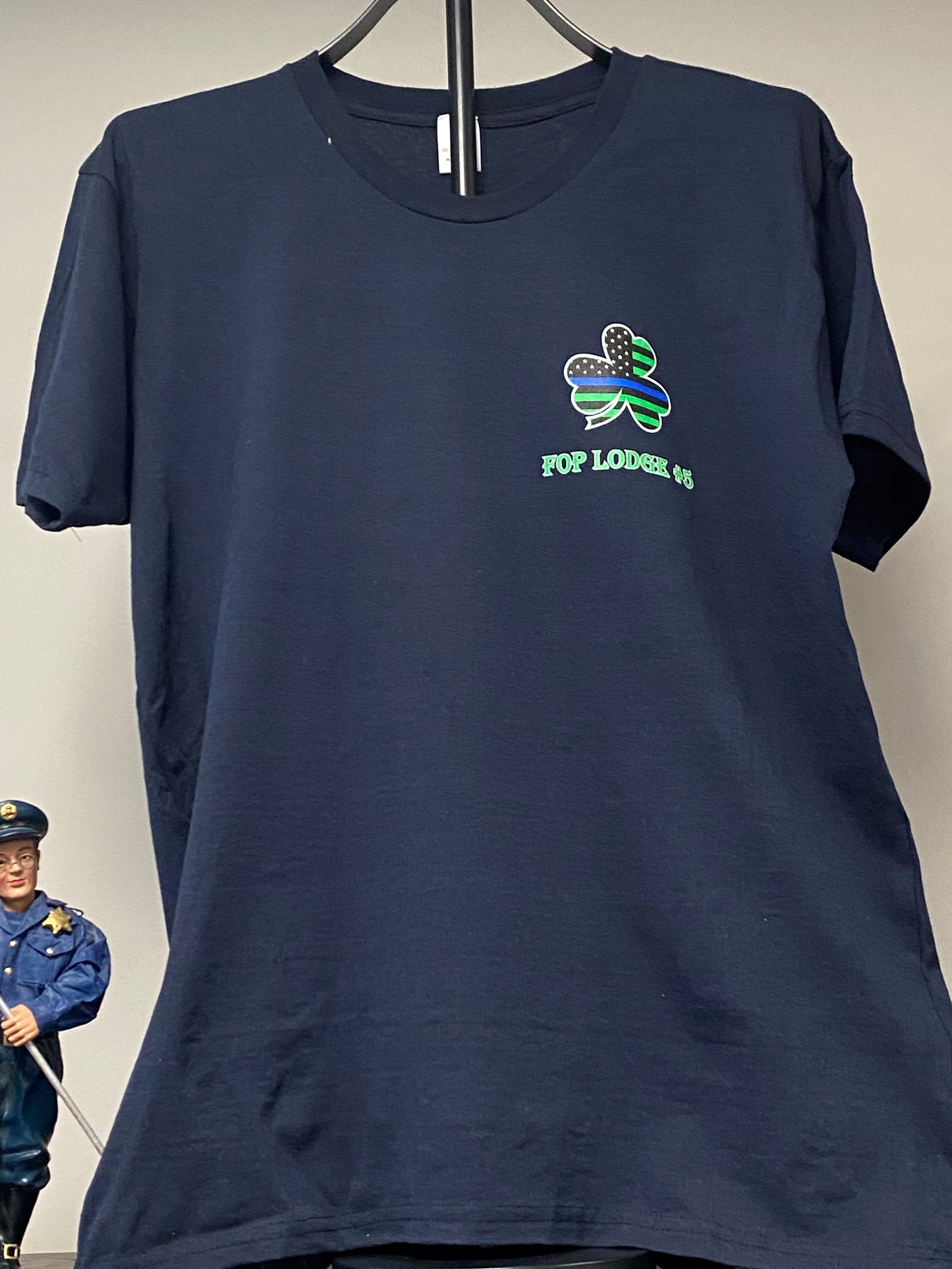 Irish S/S Thin Blue Line Shamrock T-Shirts