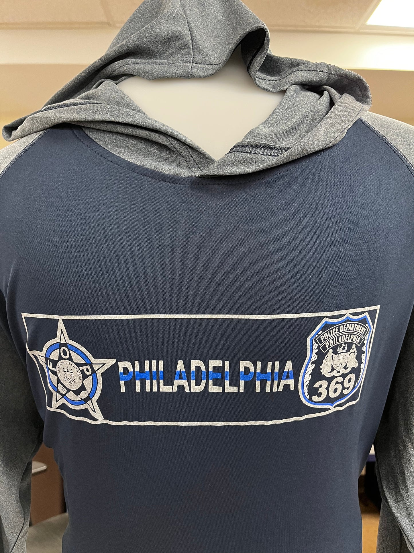 Long Sleeve Light Weight Dri-Fit with a Hood